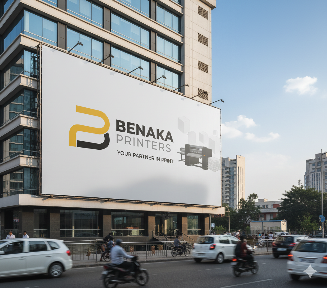 Large format banner printing