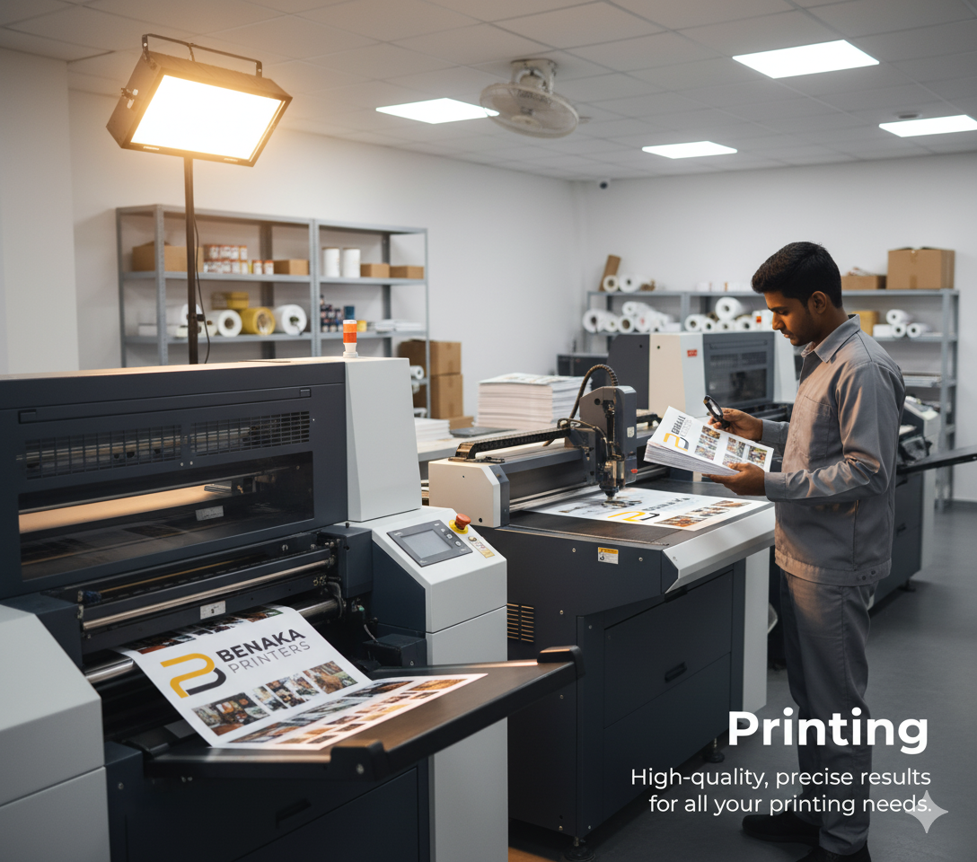 High-quality printed brochures